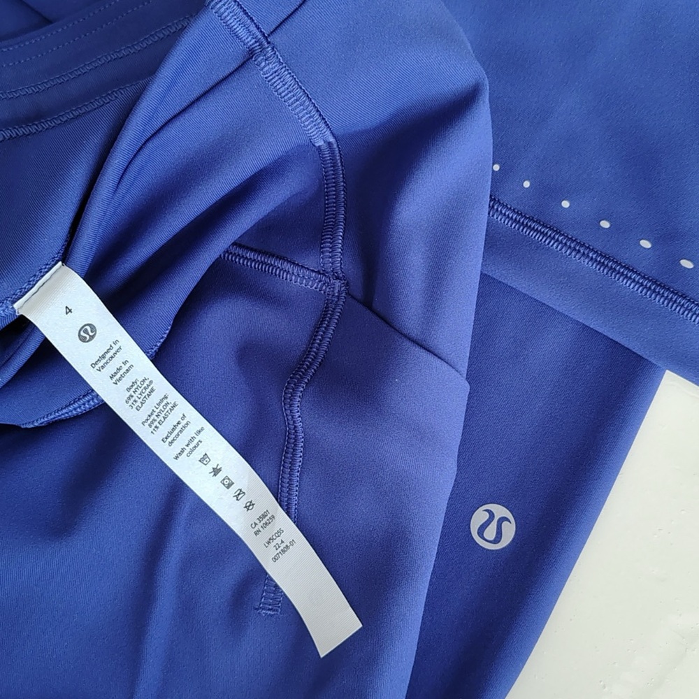 Lululemon Swift Speed High-Rise PSYCHIC Blue Tight NWOT - Picture 5 of 5